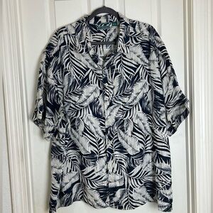 CUBAVERA button down shirt short sleeves size 3X